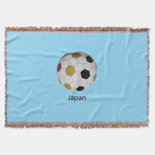 日本サッカー スローブランケット (正面)
