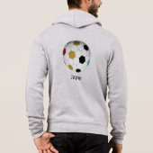 日本サッカー パーカ (裏面)