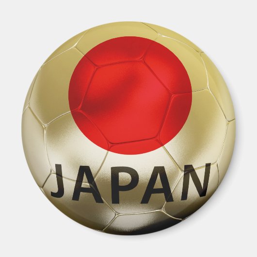 日本サッカー マグネット (正面)