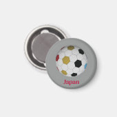 日本サッカー マグネット (正面/裏面)