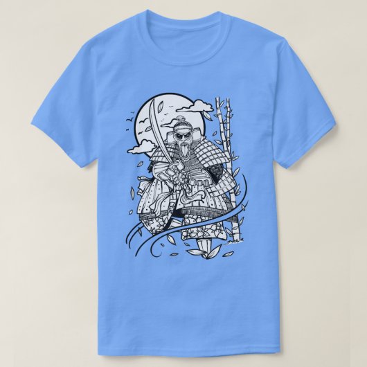 日本サムライ武士道コードプレミアムTシャツコピー株式会社 Tシャツ (デザイン正面)