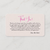 日本シンプルさくらんぼサンキューカード エンクロージャーカード (正面)