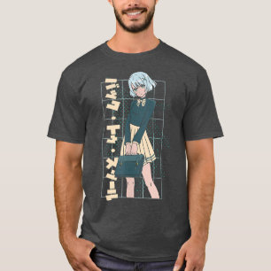 日本スタイルガールアニメ Tシャツ