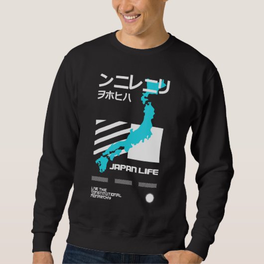 日本ストリートウェア 日本のスタイル 東京30 スウェットシャツ (正面)
