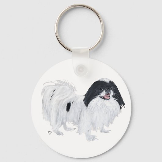 日本チャン犬 キーホルダー (正面)