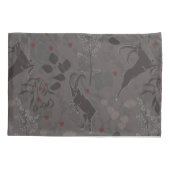 日本ニュートラルボタニカル山羊座 枕カバー (裏面)