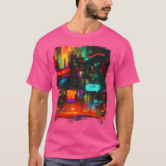 日本ネオンシティライト13 Tシャツ