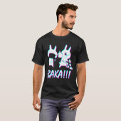 日本バカラビットスラップオタクVAPORWAVE Tシャツ (正面フル)