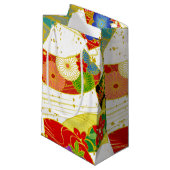 日本パターンギフトバッグ スモールペーパーバッグ (正面アングル)