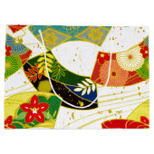 日本パターンギフトバッグ ラージペーパーバッグ (裏面)