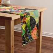 日本パターンテーブルのランナー ショートテーブルランナー (インサイチュ)