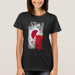 日本パナマ国旗 – パナマ日本のニア Tシャツ