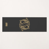 日本パーソナライズされたコイ魚ジャパン愛好家 ヨガマット (正面(横))