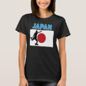 日本ファン代表サッカー世界チャム Tシャツ (正面)