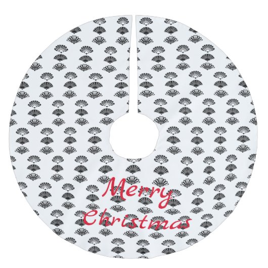 日本ファンThunder_Cove ブラッシュドポリエステルツリースカート (正面)