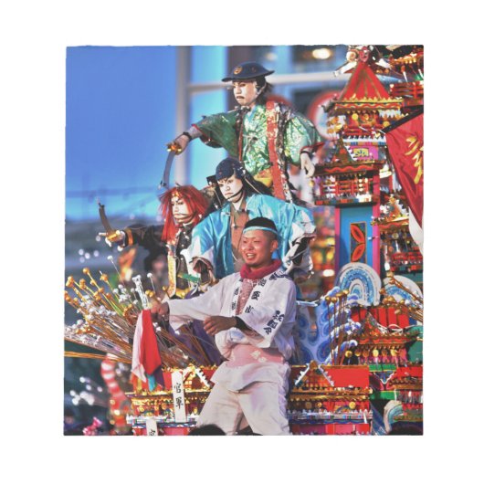 日本フェスティバルの伝統 ノートパッド (正面)