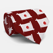 日本ブラシの旗 ネクタイ (ロール)