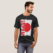 日本プライド日本の国旗の伝統日本 Tシャツ (正面フル)