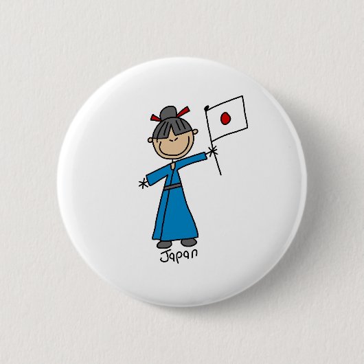 日本ボタン 缶バッジ (正面)
