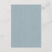 日本ミニマルの結婚詳細 エンクロージャーカード (裏面)