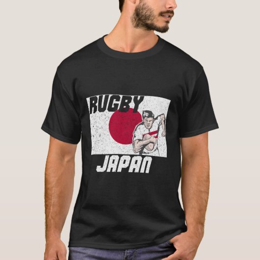 日本ラグビージャージー2021日本ラグビー Tシャツ (正面)