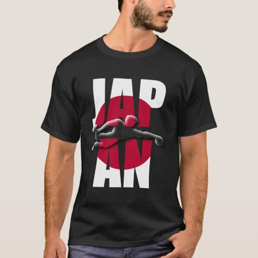 日本ラグビー Tシャツ (正面)