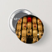 日本ランタン 缶バッジ (正面&裏面)