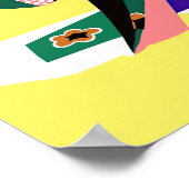 日本レトロヴィンテージ旅行ポスター ポスター (角)