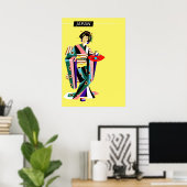 日本レトロヴィンテージ旅行ポスター ポスター (ホームオフィス)