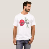 日本レリーフ、 浮き彫りシャツ Tシャツ (正面フル)
