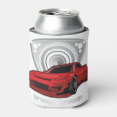 日本ロータリーマツダRX7ブラップ 缶クーラー (缶正面)