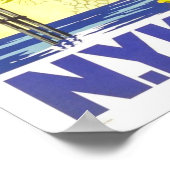 日本ヴィンテージ旅行を訪れる ポスター (角)