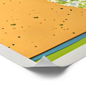 日本ヴィンテージ旅行ポスター ポスター (角)