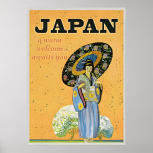 日本ヴィンテージ旅行ポスター ポスター