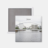 日本ヴィンテージ旅行観光客追加 マグネット (正面/裏面)