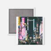 日本ヴィンテージ旅行観光客追加 マグネット (正面/裏面)