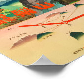 日本ヴィンテージ旅行 ポスター (角)