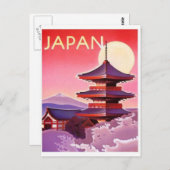 日本ヴィンテージ旅行 ポストカード (正面/裏面)