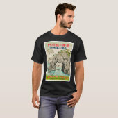 日本ヴィンテージ旅行 Tシャツ (正面フル)