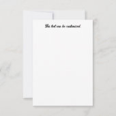 日本ヴィンテージ東京旅行グリーティングカード サンキューカード (裏面)