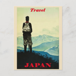 日本ヴィン日本のテージ旅行ポスター ポストカード