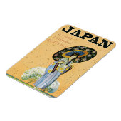 日本ヴィン日本のテージ旅行ポスター マグネット (左側)