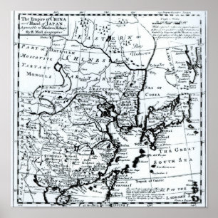 日本中国と島 ポスター