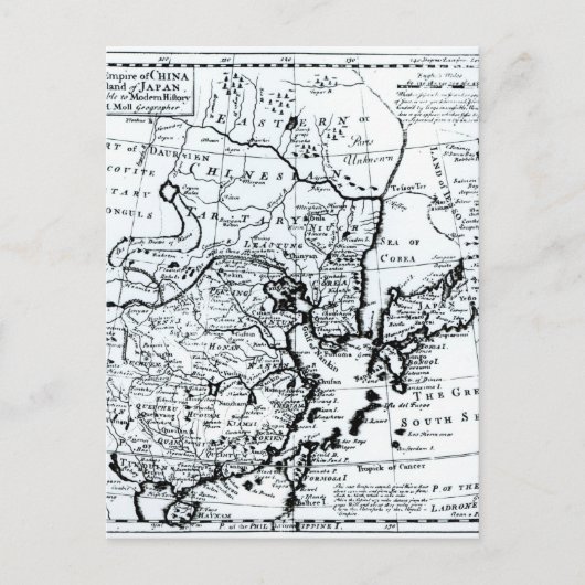 日本中国と島 ポストカード (正面)