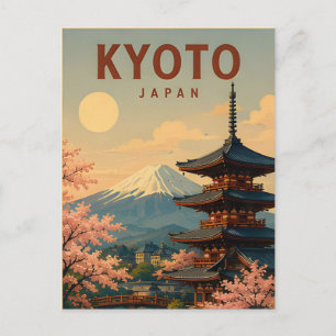 日本京都古寺伝統旅行 ⛩️ ポストカード