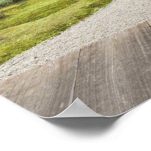 日本京都泉涌寺庭園 ポスター (角)