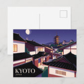 日本京都 ポストカード (正面/裏面)