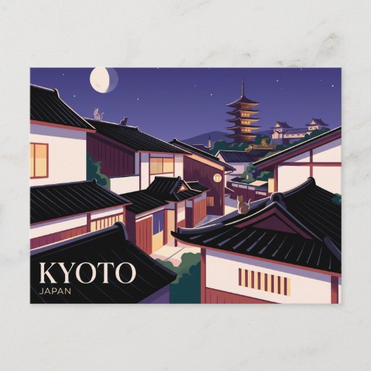 日本京都 ポストカード (正面)