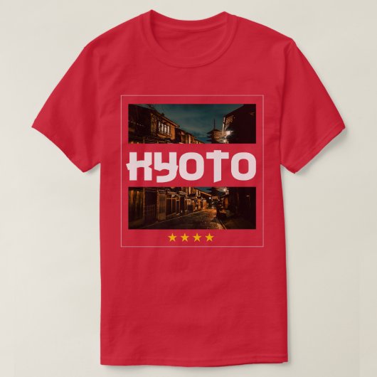 日本京都 Tシャツ (デザイン正面)