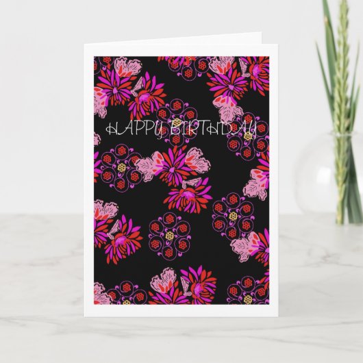 日本人のデザイン カード (正面)